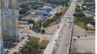 В Новосибирске завершают ремонт правой полосы Димитровского моста