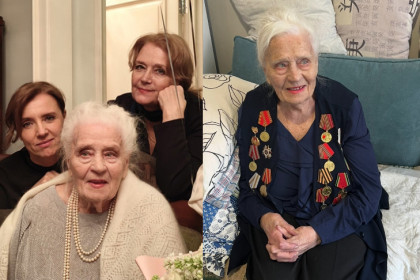 Мама новосибирской актрисы Ирины Алферовой ушла на 104-м году жизни