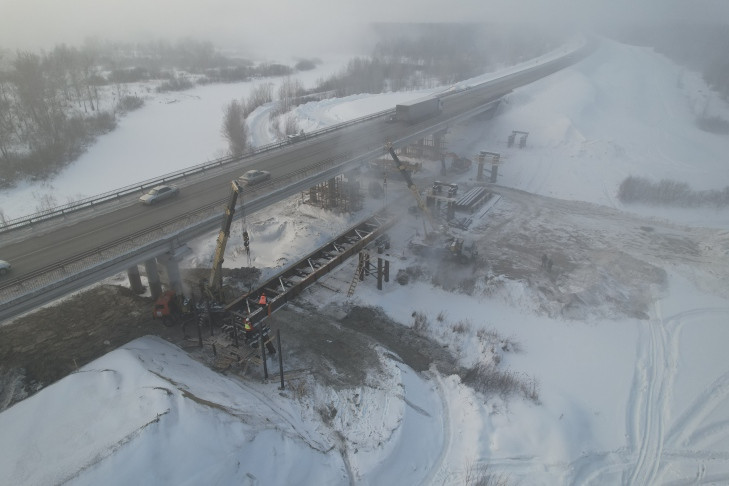 Временный мост построят к апрелю-2023 на Северном объезде Новосибирска