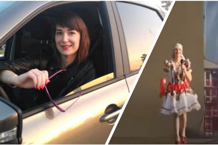 Водитель такси Наталья Сафиулина спела в Чечне про плохие дороги Новосибирска