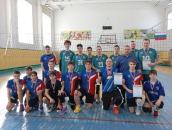 Первое место во волейболу у команды Здвинского района