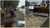 В Новосибирске ликвидируют разлив 200 литров дизельного топлива