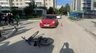 В Новосибирске водитель сбил ребёнка на велосипеде