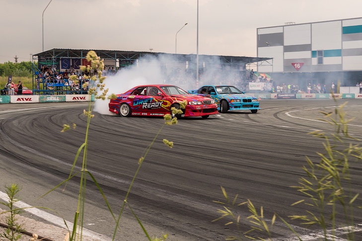 Лучшие дрифтеры Сибири сошлись на соревнованиях «Drift Leto-2025» в Новосибирске