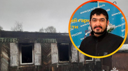 Случайный свидетель спас инвалида во время пожара в Бердске