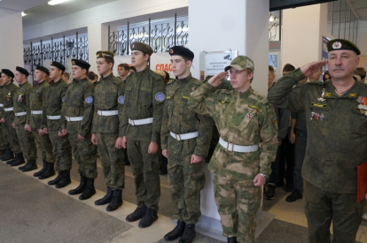 Курсанты ВПК Бердского политеха имени Героя России Алмаза Сафина приняли присягу