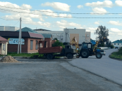 Обустройство тротуара и пешеходного перехода начато в Северном