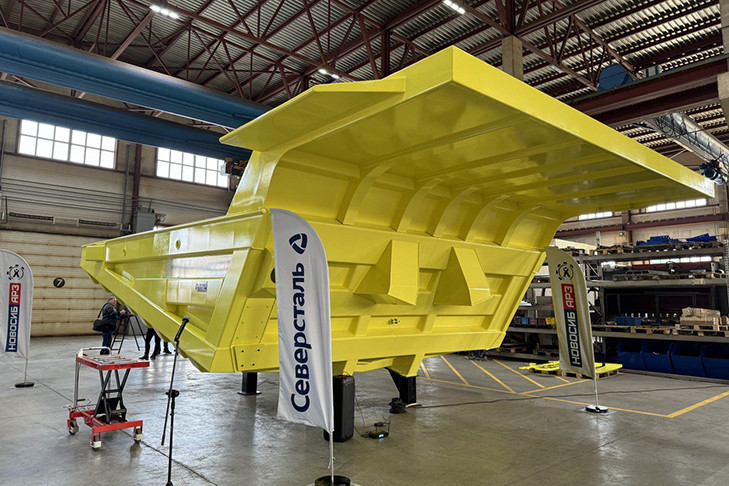 Инновационный самосвальный кузов впервые изготовлен в НСО