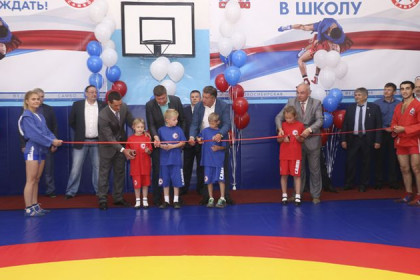 В Сузуне открыли специализированный спортзал самбо