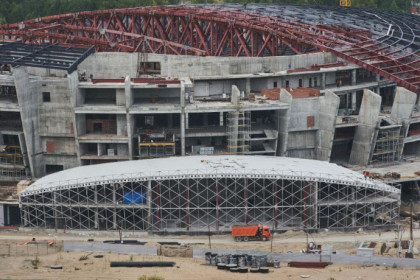 Ледовая арена в Новосибирске будет построена своевременно