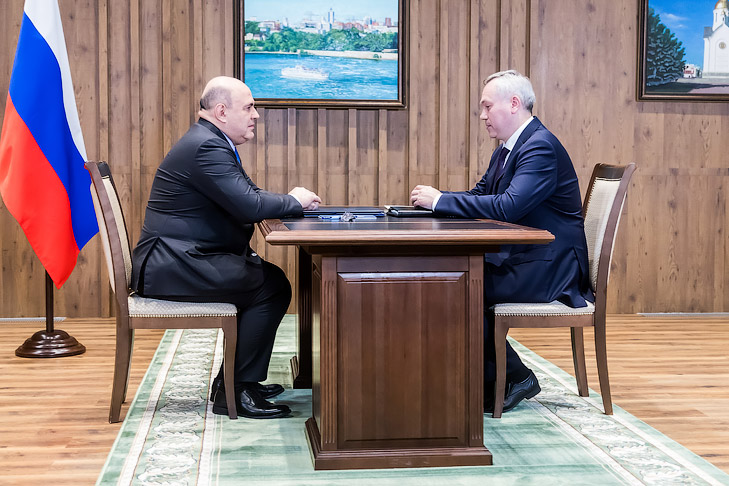 Премьер-министру РФ Мишустину рассказали о сроках сдачи 4-го моста в Новосибирске