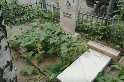 Вандализм на кладбищах Новосибирска летом 2018 - расследование