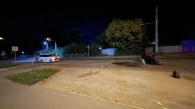 Квадроцикл столкнулся с автомобилем в Новосибирске