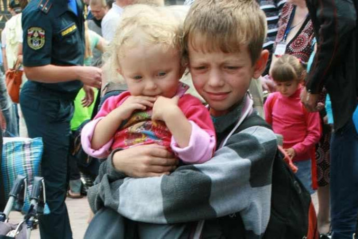 Первая семья беженцев из ДНР прибыла в Новосибирскую область