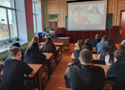 В Здвинском лицее студентов учили управлять волнением