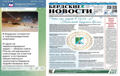 У «Бердских новостей» появился свой телеграм-канал