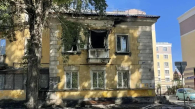 В МЧС назвали причину пожара в доме на Народной в Новосибирске