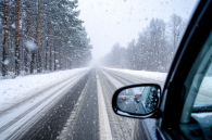 Новосибирскую область заметает метель