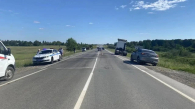 На трассе под Новосибирском мотоциклист погиб в ДТП с грузовиком