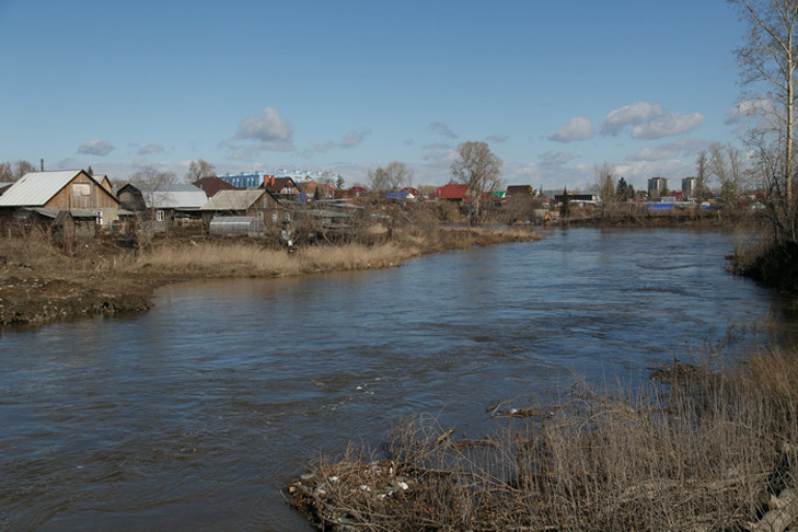 В полтора раза выросло число подтопленных участков в Новосибирской области