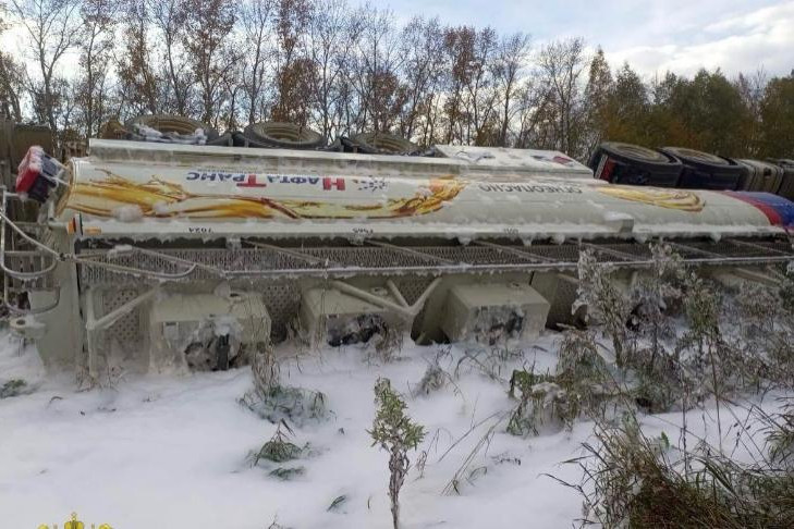 В Сузунском районе произошел разлив 24 тонн дизельного топлива