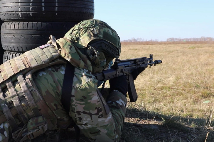 Бойцы спецназа организовали налет на противника под Новосибирском