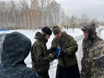 Чистоозерские Юнармейцы приняли участие в патриотических соревнованиях в Татарске