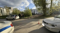 Женщина-водитель сбила ребёнка во дворе в Новосибирске