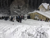 Более тысячи верующих окунулись в купели в Искитимском районе