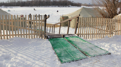 В Усть-Таркском районе НСО отменили купания на Крещение