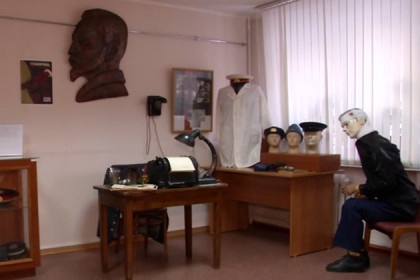 Место поножовщины – экспонат на выставке истории полиции Новониколаевска