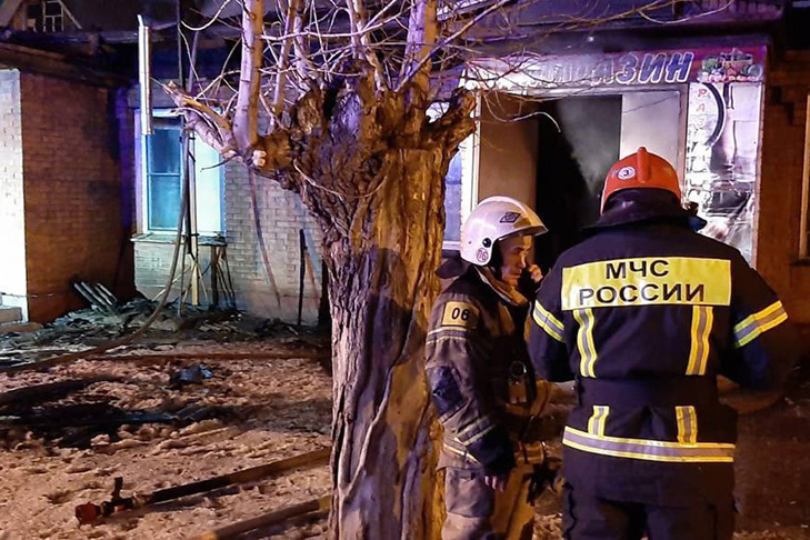 Два магазина сгорели в Новосибирской области