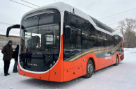 В Новосибирске началась обкатка первого троллейбуса «Синара» с автономным ходом