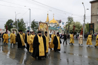 Крестный ход прошел по центральным улицам Новосибирска