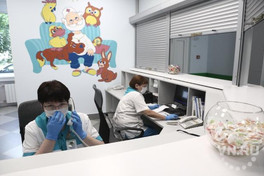 Детскую поликлинику отремонтировали в рамках нацпроекта в Новосибирске