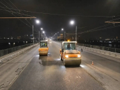 Ремонт на Октябрьском мосту Новосибирска обещают завершить через два месяца
