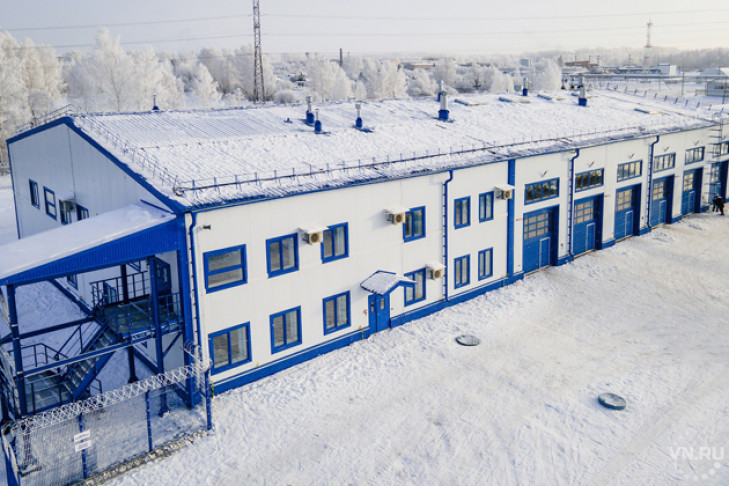 На ЛПДС в Новосибирской области построено новое пожарное депо