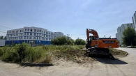 В Новосибирске начали строить дорогу к поликлинике №13