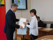 Глава Искитимского района вручил грамоты победителям творческого конкурса