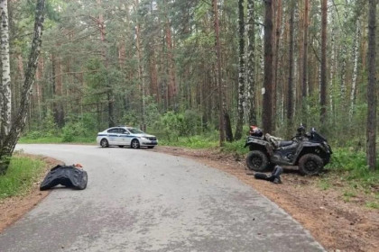 В дачном поселке Мочище насмерть разбился водитель квадроцикла