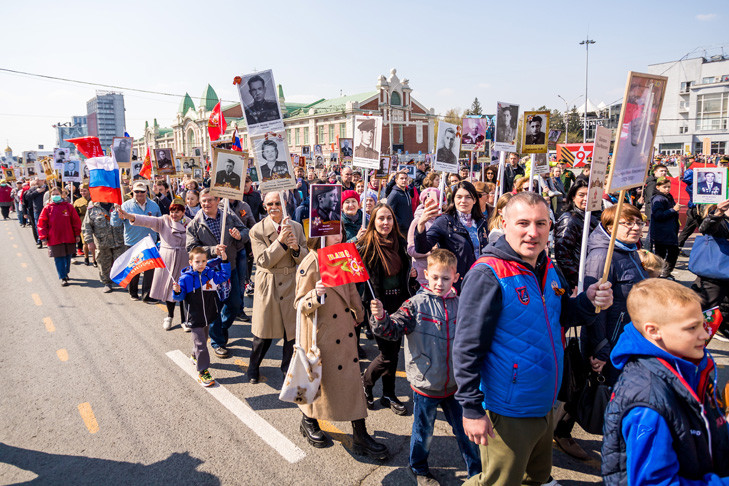 Бессмертный полк в каргате