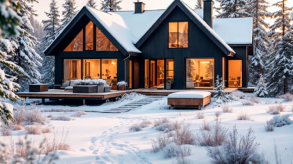 Спрос на аренду коттеджей к Новому году вырос на 40%