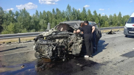Водитель «Мицубиси» погиб в ДТП с КАМАЗом под Новосибирском