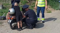 В Новосибирске задержали двух школьников на скутере