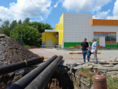Ремонт теплотрассы и работы по благоустройству проверили депутаты Искитима