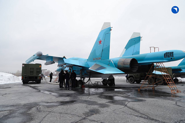 Первые в 2024 году Су-34 отправлены из Новосибирска на СВО