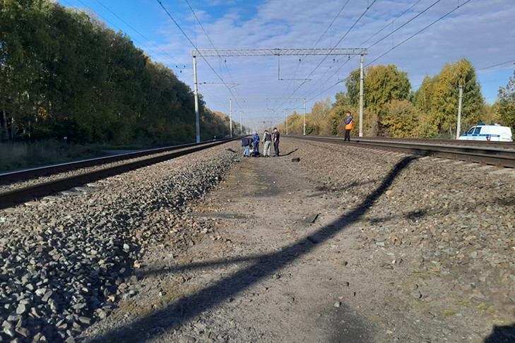 Мужчина погиб под грузовым поездом в Новосибирской области