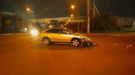 «Лексус» сбил двух подростков на электровелосипеде в Новосибирске