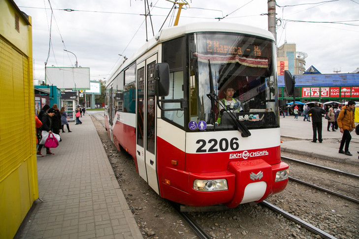 Половина трамвайных путей Новосибирска требует капитального ремонта