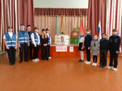 Отряд ЮИД в Биазинской школе встречает новичков